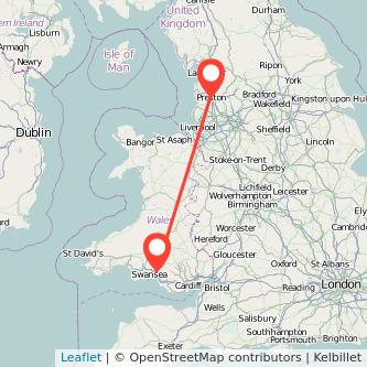 Preston Neath train map