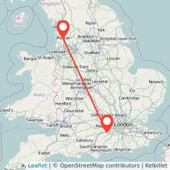 Preston Fleet bus map