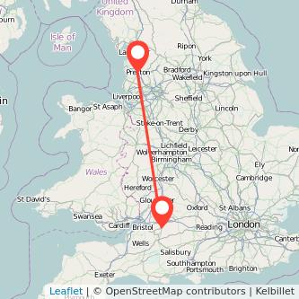 Preston Chippenham train map