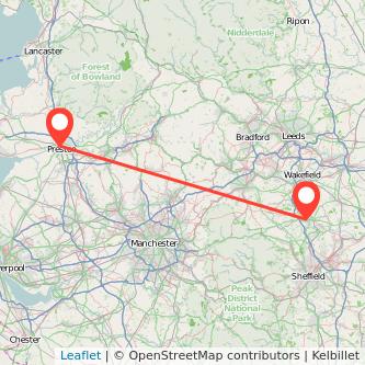 Preston Barnsley train map