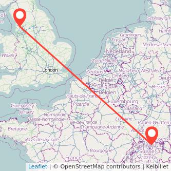 Preston Zurich train map