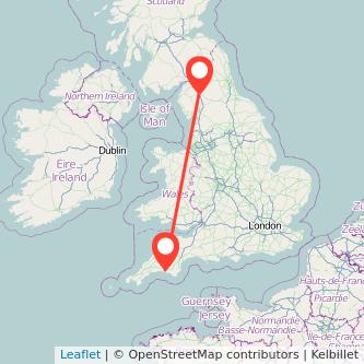 Plymouth Penrith train map