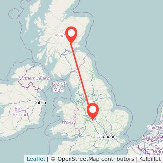 Perth Coventry bus map