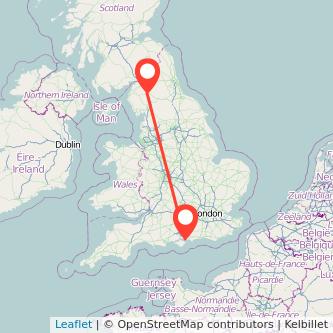 Penrith Portsmouth train map