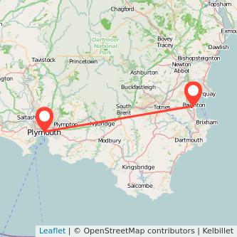 travel from plymouth to paignton