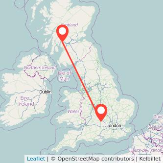 Oxford Greenock bus map