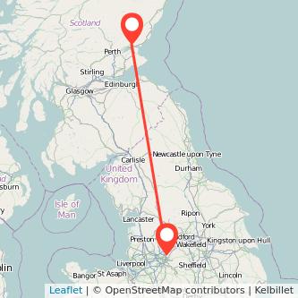 Oldham Dundee bus map