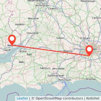 Newport Sutton train map