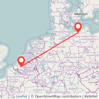 Gent Rostock Bahn Karte