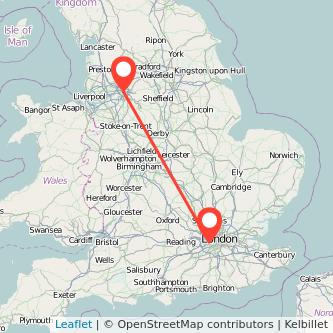 Manchester Twickenham train map