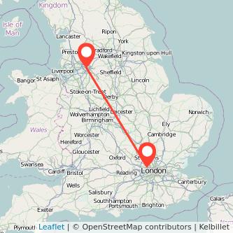 Manchester Harrow bus map