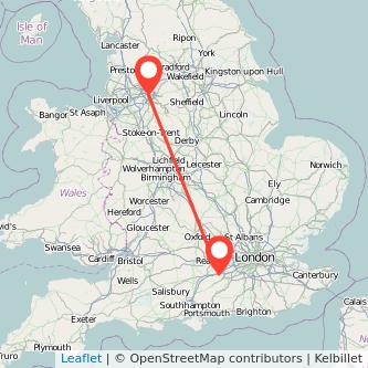 Manchester Fleet bus map