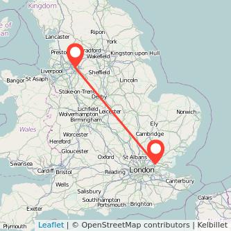 Manchester Brentwood train map