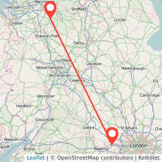 Maidenhead Macclesfield bus map