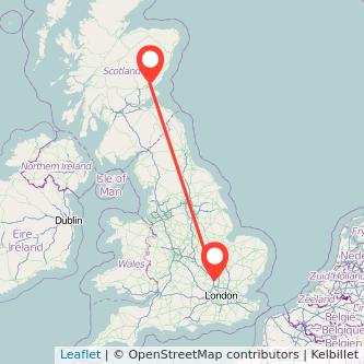 Luton Dundee bus map