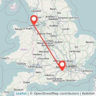 Liverpool Fleet bus map