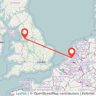 Leyland Rotterdam train map