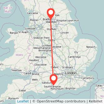 Leeds Eastleigh bus map