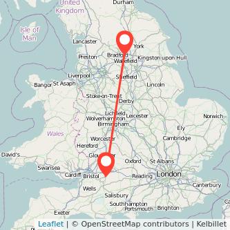 Leeds Chippenham train map