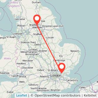 Leeds Brentwood train map