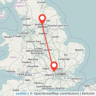 Leeds Beaconsfield train map