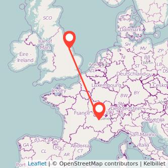 Hull Lyon train map