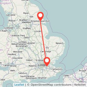 Hull Dartford bus map