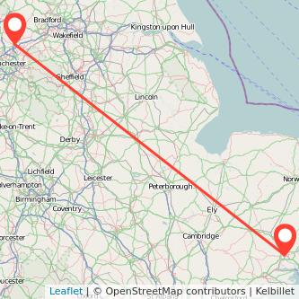 Ipswich Rochdale bus map