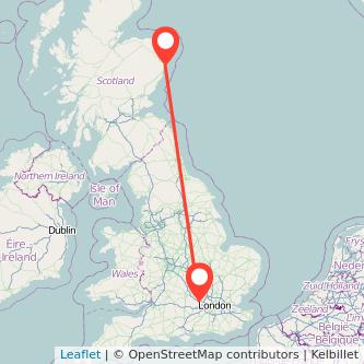 High Wycombe Aberdeen bus map