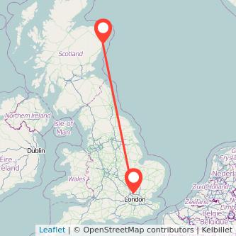 Hatfield Aberdeen bus map