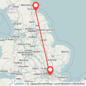 Hartlepool Bromley bus map