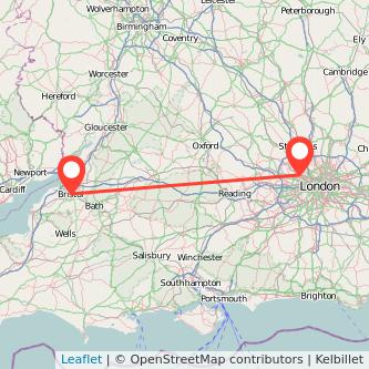 Harrow Bristol bus map