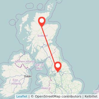 Halifax Inverness bus map