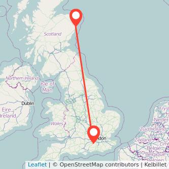 Guildford Aberdeen bus map