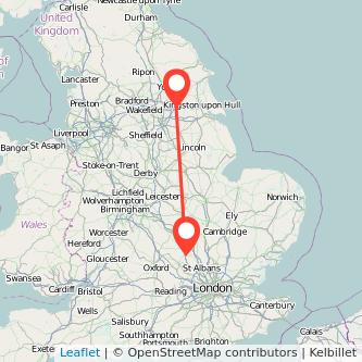 Goole Leighton Buzzard train map