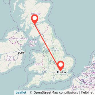 Glasgow Borehamwood train map