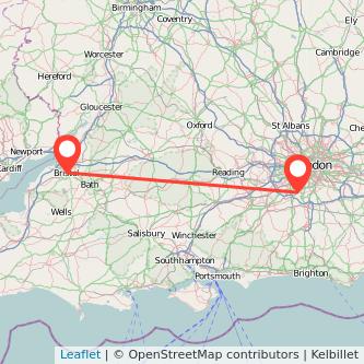 Epsom Bristol bus map