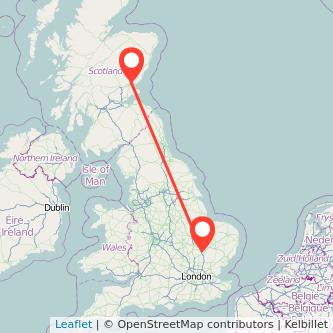 Dundee Cambridge bus map