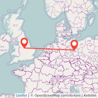 Derby Berlin train map