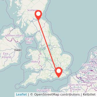 nottingham england to brighton