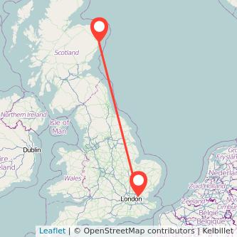 Brentwood Aberdeen train map