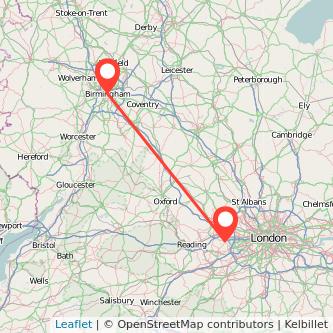 Birmingham Windsor train map