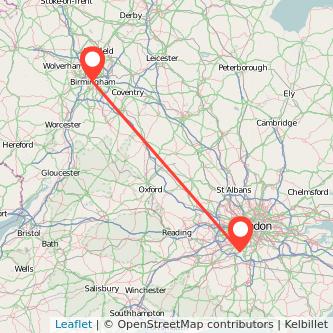 Birmingham Epsom train map