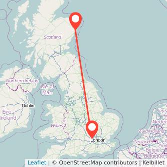 Beaconsfield Aberdeen train map