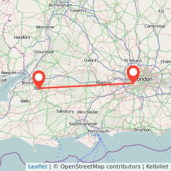 Bath Twickenham train map