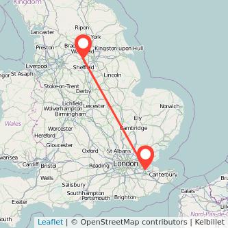 Barnsley Rochester train map