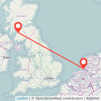 Ayr Amsterdam train map