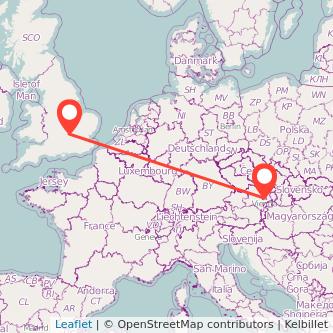 Aylesbury Vienna train map