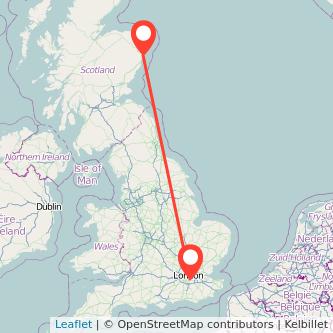 Aberdeen Beckenham train map