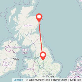 Aberdeen Chesterfield bus map